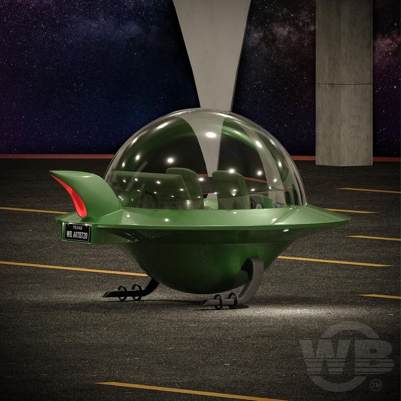 The Spaceship Car