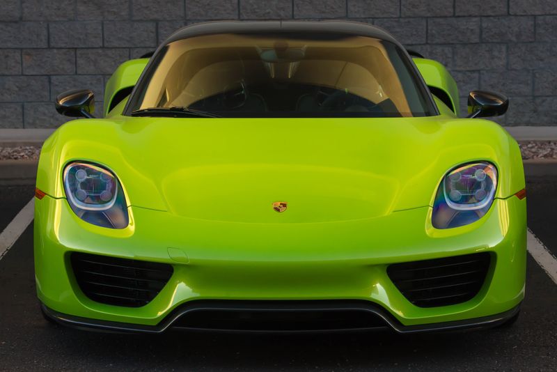 Porsche Acid Green