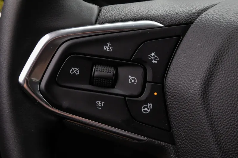 Heated steering wheels and seats standard