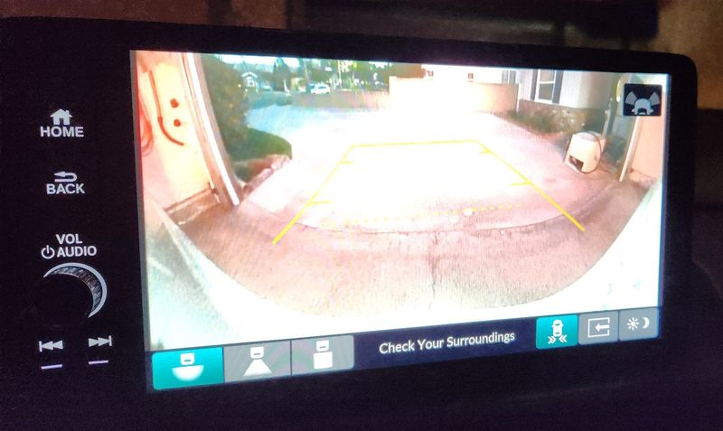 Problems with the rearview camera functionality