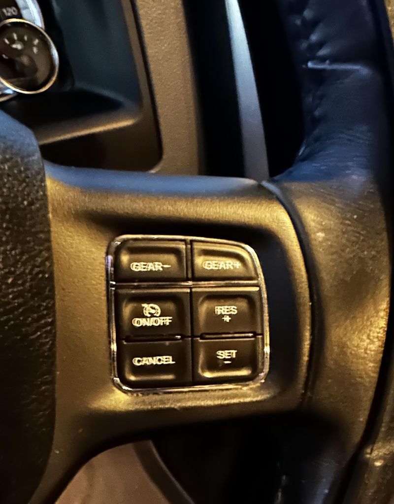 Cruise Control with Physical Dial Settings