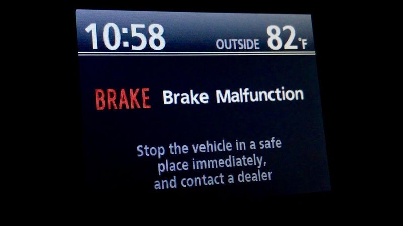 Brake Actuator Failures