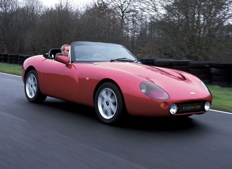 TVR Griffith's Blue Oval Bloodline