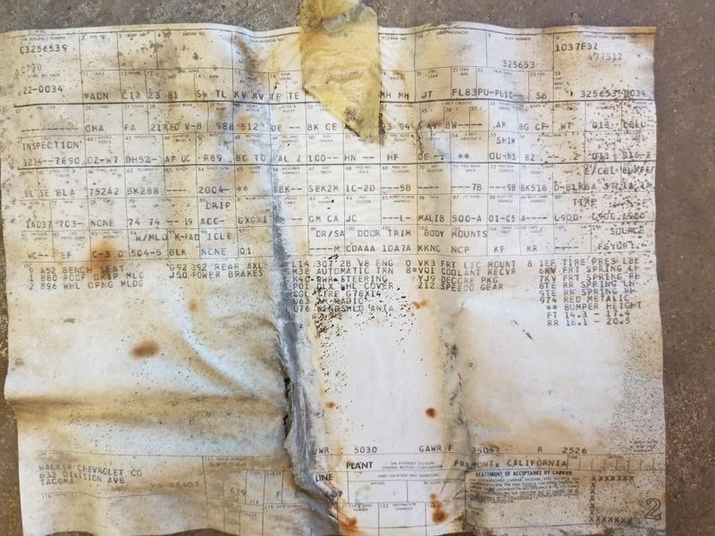 Hidden Build Sheets Tell the Real Story