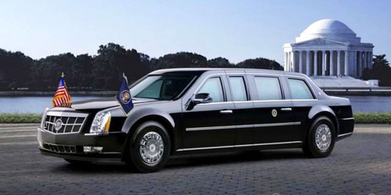Cadillac DTS Presidential State Car - America's Former Shield