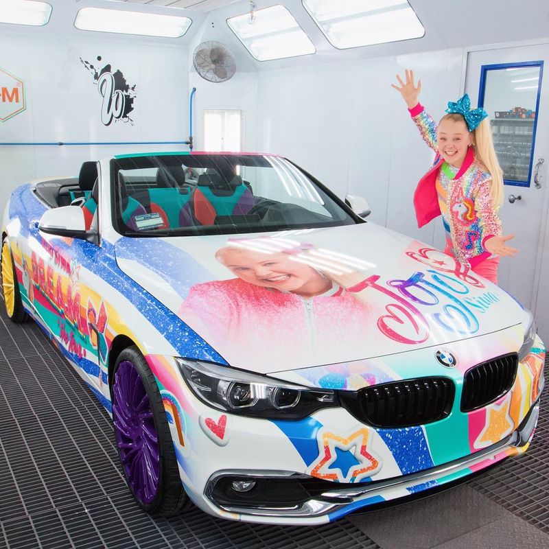 JoJo Siwa's Custom BMW 4 Series Convertible