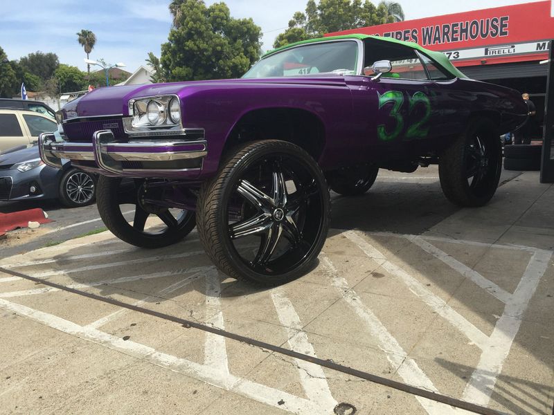 Darren McFadden's Purple Buick Centurion Donk
