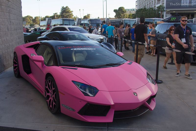Nicki Minaj's Pink Lamborghini Aventador