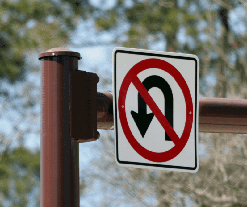 Illegal U-Turns
