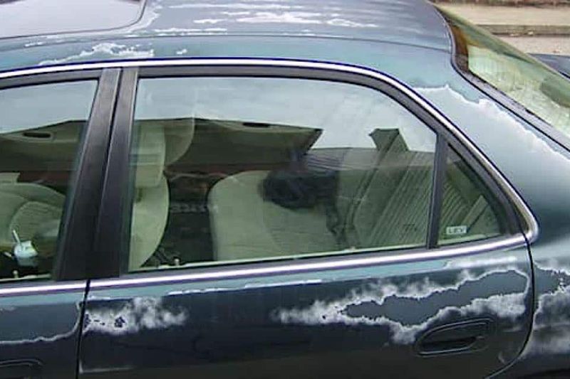Peeling Paint Makes Cars Look Ancient